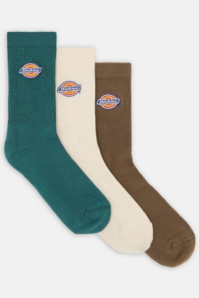 Dickies Valley Grove Socks 3-Pack - Mushroom