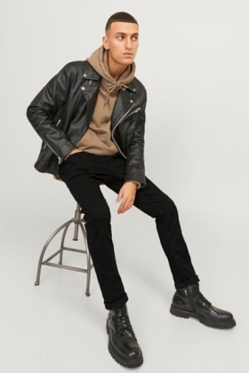 Jack & Jones Intelligence Glenn Slim Fit Jeans - Black