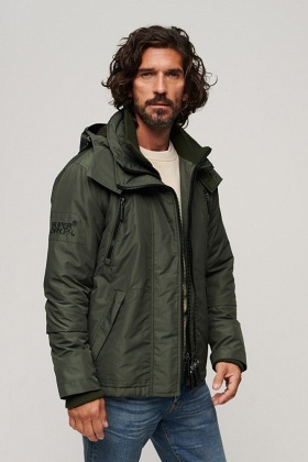 Superdry Mountain SD Windcheater Jacket - Surplus Goods Olive