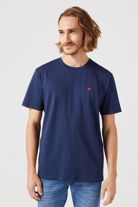 Wrangler Sign Off T-Shirt - Navy
