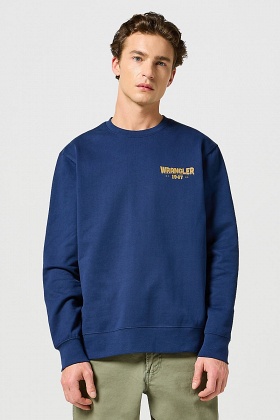 Wrangler Casey Jones Relaxed Sweatshirt - Navy