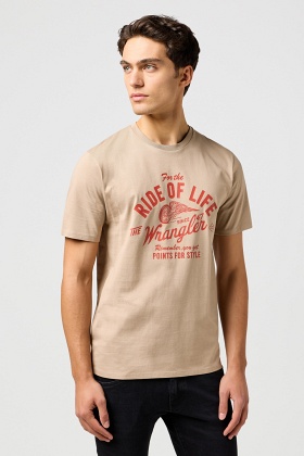 Wrangler Americana T-Shirt - Timberwolf