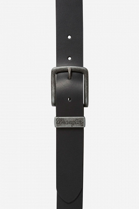 Wrangler Basic Metal Loop Belt - Black