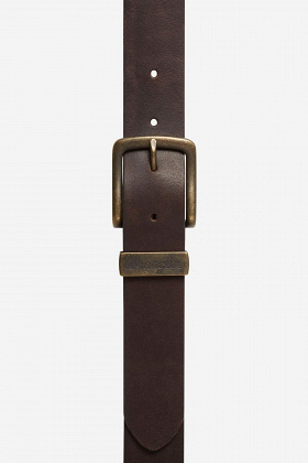 Wrangler Basic Metal Loop Belt - Brown