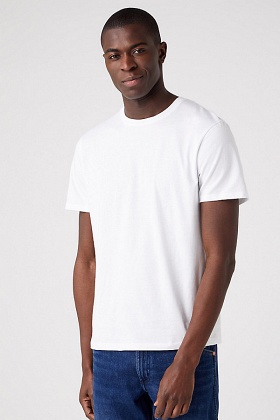 Wrangler 2 Pack Short Sleeve T-Shirts - White and White